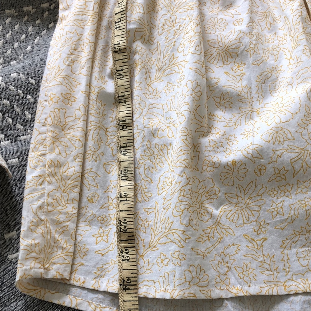 SZ Blockprints Clover Top in Honey, Size Small, New Without Tags, Cotton - Picture 8 of 9